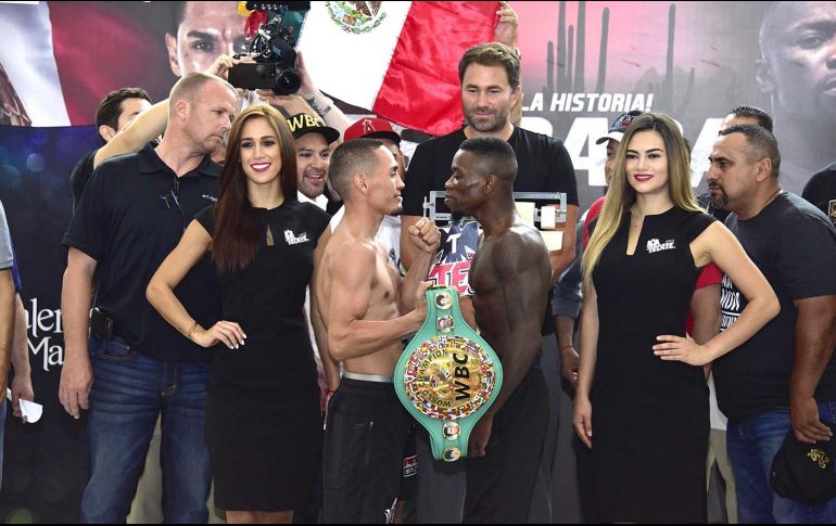 El boxeador mexicano Juan Francisco 