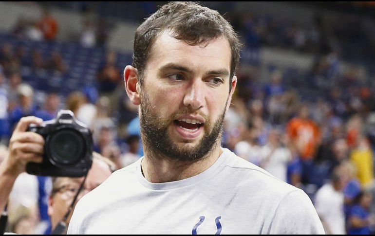 El ex mariscal de los Colts puso fin a su carrera para dedicarse de lleno a su familia. AFP