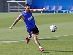 Lio aún no ha jugado un solo minuto esta temporada tras la lesión que le impidió realizar la parte final de la pretemporada con el equipo. TWITTER / @FCBarcelona