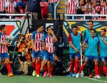 Villalpando marcó el único gol de Chivas en el partido del domingo ante Necaxa. EL INFORMADOR / ARCHIVO