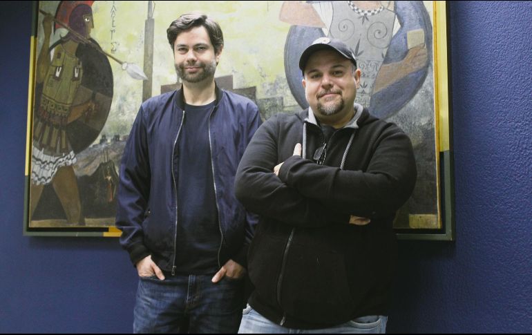 Francisco Payó y Antonio Ortuño, al frente de la audioserie. EL INFORMADOR / E. Barrera