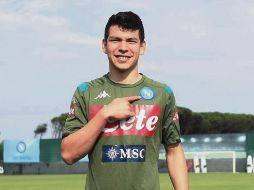 El azteca se muestra emocionado en su nueva etapa en Italia. @sscnapoliES