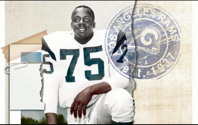 El pasado es el momento brillante de los carneros cuando contaba con jugadores como Deacon Jones. EL INFORMADOR / A. Muñoz