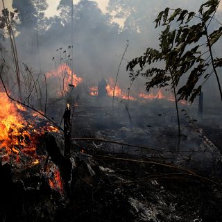 Bolsonaro condiciona aceptar ayuda del G-7 para Amazonia