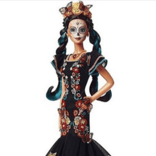 Barbie conmemora el Día de Muertos y evoca a la tradicional Catrina