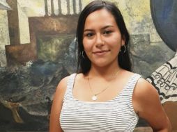 Arlet Medina, vocalista de Monet 73 comparte los detalles de este concierto. EL INFORMADOR / N. Gutiérrez