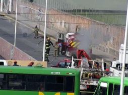 Al momento se desconocen las causas que pudieron provocar el siniestro. TWITTER/ @GobTlajomulco
