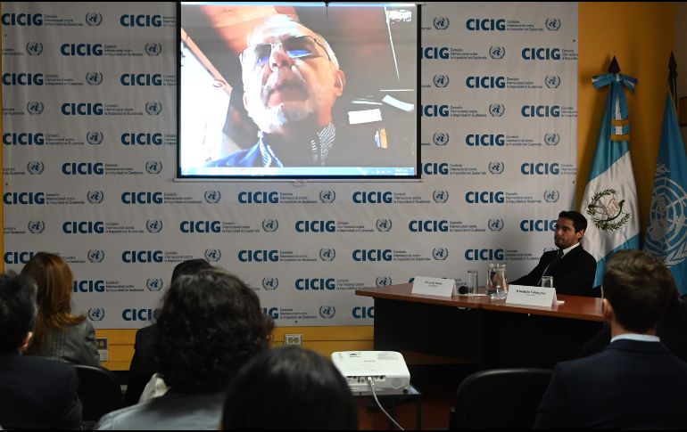 Iván Velásquez, Comisionado Internacional contra la Impunidad en Guatemala, presenta en videoconferencia el informe 