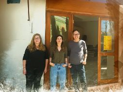 Inés Gutiérrez Quintana, coordinación; Gabriela Castañeda, directora de proyectos, y Adolfo Peña, fundador. EL INFORMADOR / J. Pérez