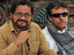 Márquez y Santrich fueron líderes negociadores de las FARC en los diálogos de La Habana. GETTY IMAGES