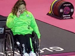 Amalia Pérez se mantiene en la cima del proceso para los Juegos Paralímpicos Tokio 2020. TWITTER/@CONADE