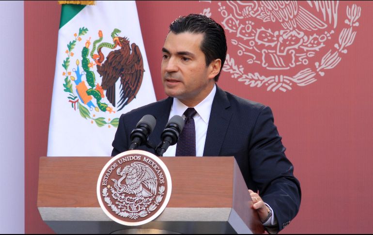 Eduardo Osuna Osuna, vicepresidente y director general de BBVA México, en la entrega de Becas Olimpiada del Conocimiento Infantil 2019. ESPECIAL