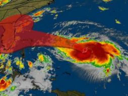 El fuerte huracán se desplaza por Florida, Estados Unidos. TWITTER / @SismoMundial