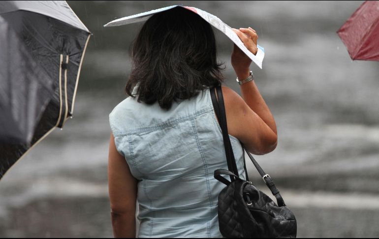 Se esperan lluvias intensas en Chiapas, Durango, Sinaloa, Nayarit, Tabasco, Campeche, Yucatán, Jalisco, Veracruz, entre otros. NTX / ARCHIVO