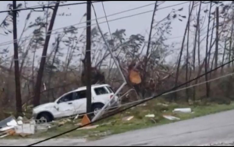 Las Islas Ábaco sufrieron particularmente el paso del huracán. REUTERS