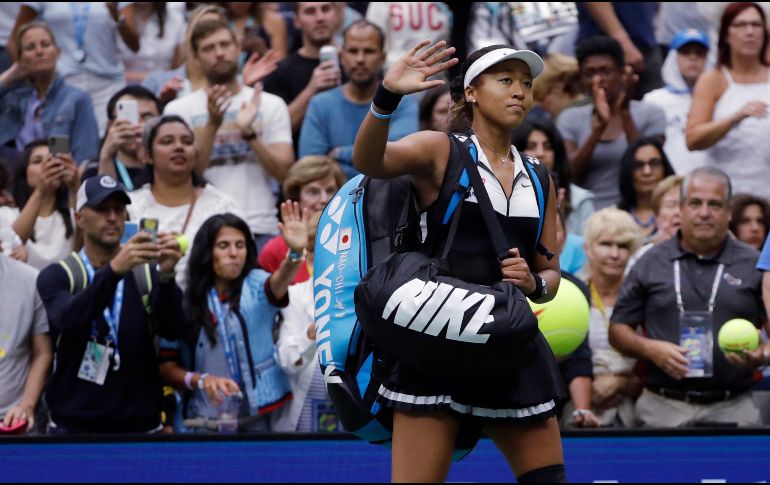 La rapidez y profundidad de Belinda Bencic dominaron a Osaka a lo largo del encuentro. AP/F. Franklin