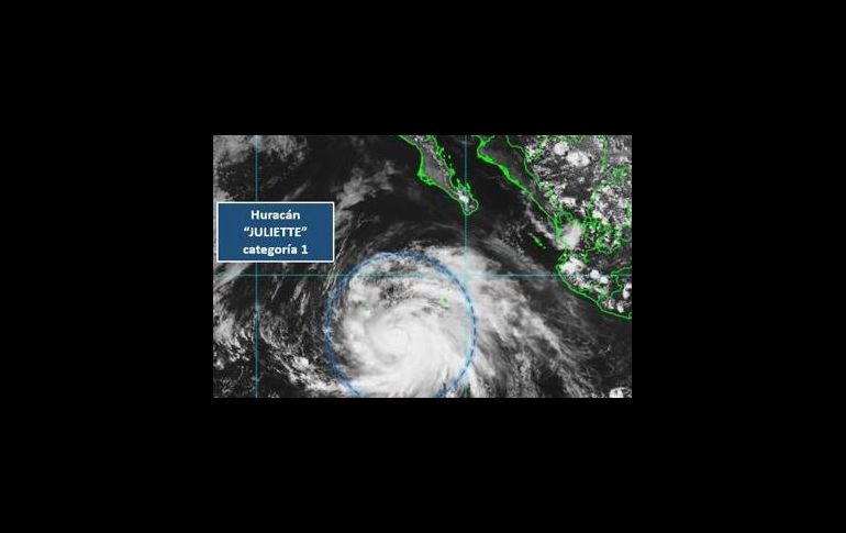 Se prevé que este martes se convierta en huracán categoría 2. TWITTER / Conagua_clima