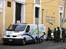 Los restos fueron trasladados a las instalaciones de Ciencias Forenses para determinar causas de muerte e identificación. EL INFORMADOR/ ARCHIVO