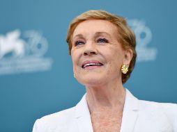 Julie Andrews fue distinguida con el León de Oro honorífico por su trayectoria actoral en la Mostra de Venecia. AFP / V. Lido