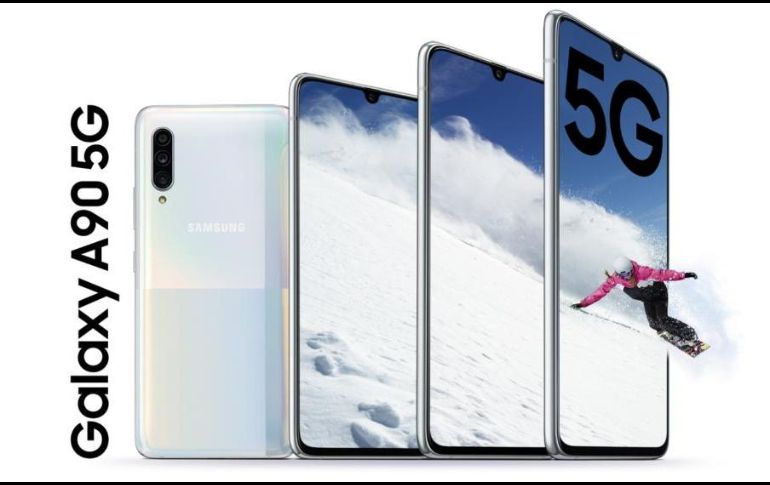 El nuevo Samsung Galaxy A90 tiene procesador de ocho núcleos  Snapdragon 855 de Qualcomm y memoria RAM de 6 GB / 8 GB.  ESPECIAL / Samsung.com