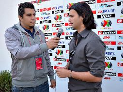 Hernández Lash (d) fue determinante para que jugadores como Carlos González, Brian Fernández, Igor Lichnovsky y Víctor Dávila llegaran a Necaxa. NTX/L. Licona