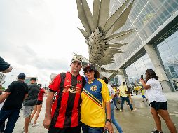 Aficionados del Atlanta United y de las Águilas del América en la reciente final de la Campeones Cup. IMAGO7/E. Espinosa