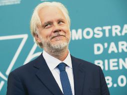 El histrión presenta “45 seconds of laughter” fuera de competencia en el Festival de Cine de Venecia. AP