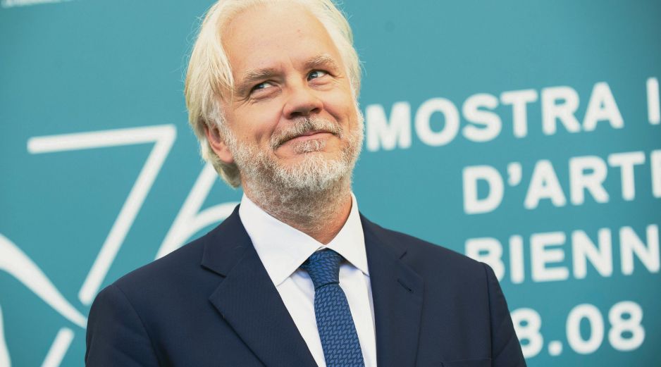 El histrión presenta “45 seconds of laughter” fuera de competencia en el Festival de Cine de Venecia. AP