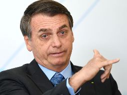 Bolsonaro asegura que Bachelet está defendiendo los derechos humanos de los vagabundos. AFP / ARCHIVO