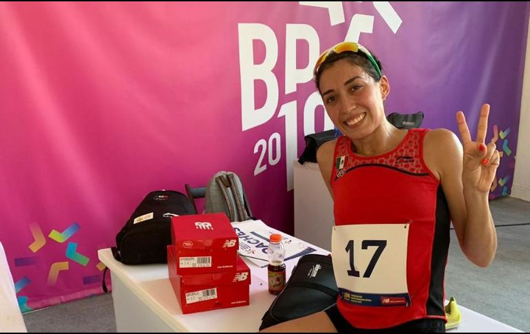 La actual campeona de los Juegos Panamericanos se mostró complacida por tener la oportunidad de disputar una nueva medalla en esta justa mundialista. TWITTER / @CONADE