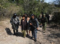 El pasado 19 de agosto EL UNIVERSAL publicó que estas últimas tres dependencias capturaron a cuatro mil 350 niños, niñas y adolescentes durante operativos contra el crimen organizado. SUN/ ARCHIVO