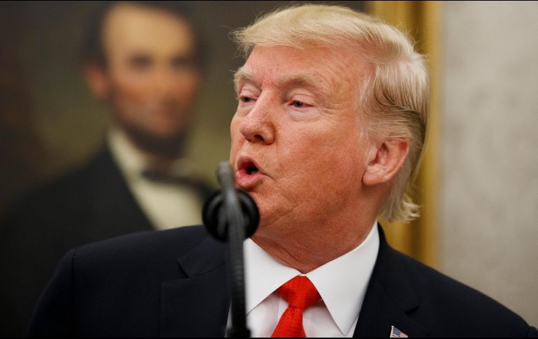 Los estudiantes usaron el número del seguro social y la fecha de nacimiento de Trump para tratar de importar la información de impuestos del presidente. AP/A. Brandon