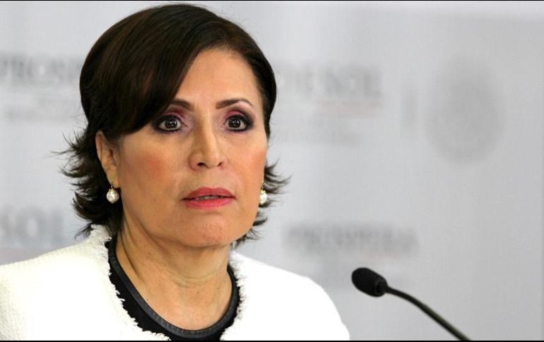 Los abogados sostienen y están convencidos de la inocencia de la maestra Rosario Robles. NTX / ARCHIVO