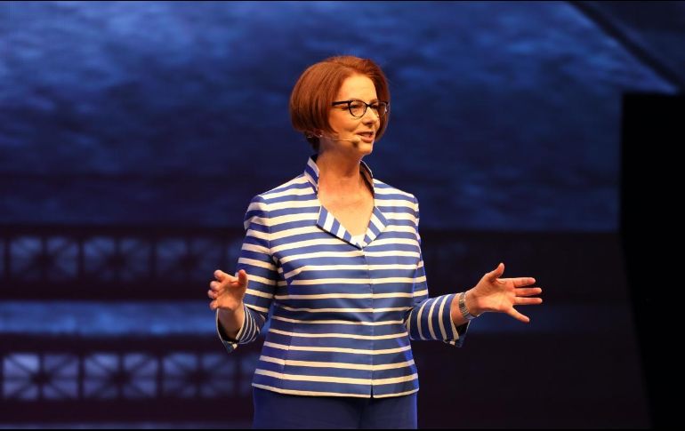 Gilliard ofreció una conferencia donde compartió con jóvenes algunos consejos para que estos puedan desarrollar una vida acorde con las metas que se han propuesto y narró sus propios orígenes como hija de migrantes galeses en Australia. EL INFORMADOR/ J. Armendáriz