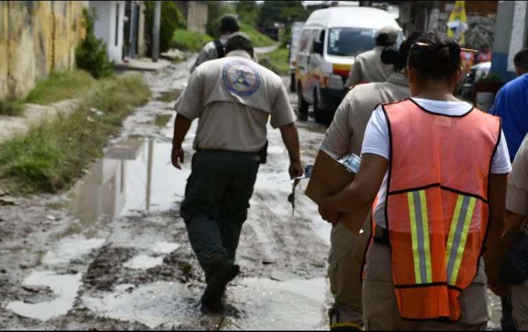 La UEPCBJ indicó que también una persona perdió la vida tras morir electrocutada en la colonia Balcones de la Cantera. TWITTER / @PCYBOMGDL