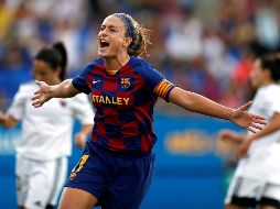 El Tacón, que en julio se convertirá oficialmente en el Madrid femenino, apenas fue rival para el más experimentado Barcelona. EFE / A. Estévez