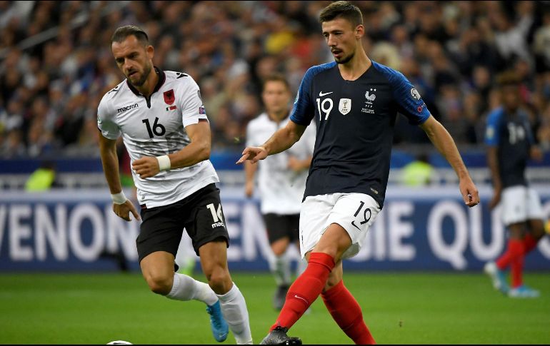 Kingsley Coman destacó en este partido con un doblete. AFP/L. Bonaventure