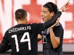 Ayer viernes, Gutiérrez (25) hizo su primer gol con el Tricolor Mayor. AP/K. Willens