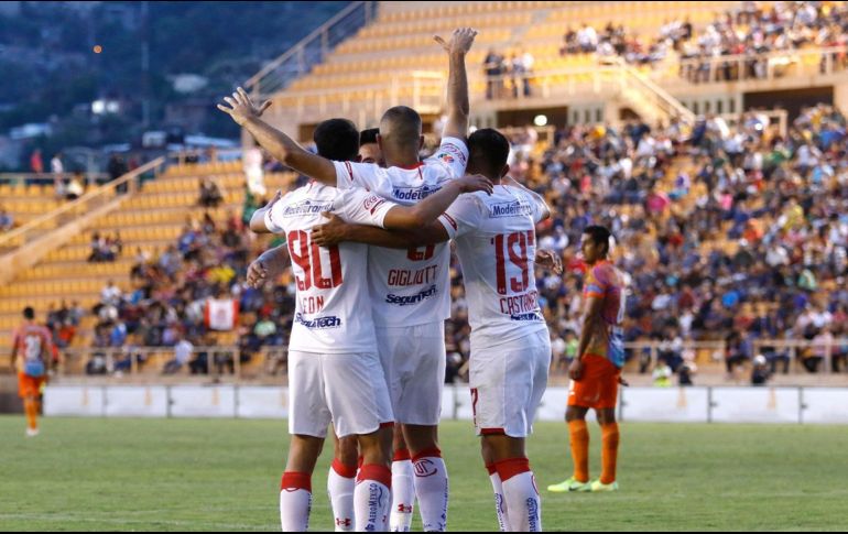 Emmanuel Gigliotti, Aníbal Chalá, Kevin Castañeda y Óscar Manuel Millán se encargaron de realizar los goles para el Toluca. TWITTER/@TolucaFC