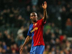 Entre muchos equipos, Samuel Eto’o defendió los colores del Barcelona en España. AFP/J. Lago
