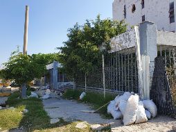 Así lucen las afueras de lo que fue el Registro Civil. EL INFORMADOR/R. Rivas