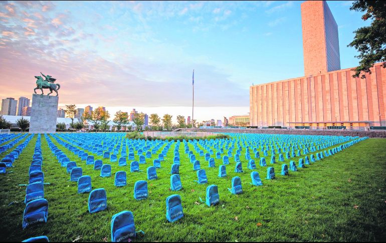 Más de 12 mil niños fueron asesinados o mutilados en zonas de conflicto el año pasado. EFE