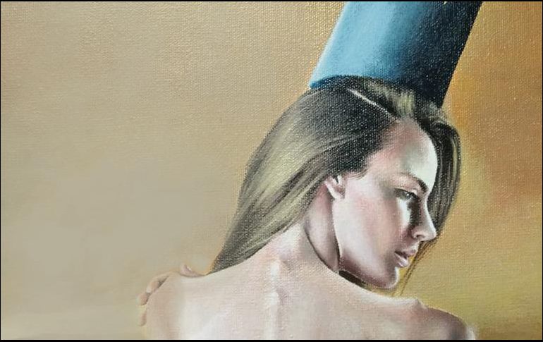 La exposición “Naturaleza muerta” estará conformada de nueve cuadros, donde la autora suele enfocarse en la naturaleza femenina. FACEBOOK / @dulcelunaofficial