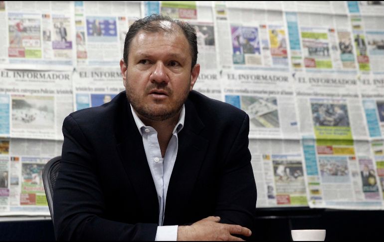 El político reconoció que en la derrota del pasado proceso electoral contribuyeron todos los actores por lo que no descalificó ni culpó a un grupo en particular. EL INFORMADOR/ ARCHIVO