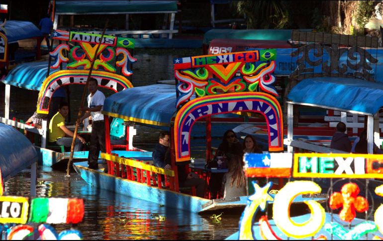 Las embarcaciones que presentan alguna irregularidad son trasladadas a la Laguna de Xaltocan hasta que el dueño acredite su propiedad. NTX/ARCHIVO