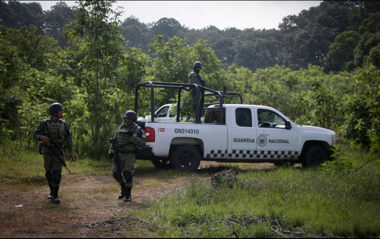 El pozo, ubicado en una propiedad privada de la calle Durazno, en La Primavera, fue localizado el martes pasado. EL INFORMADOR / F. Atilano