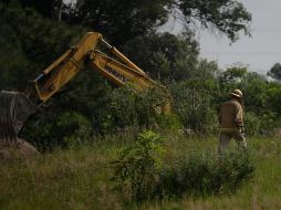 En el pozo en La Primavera se hallaron 119 bolsas con restos humanos. EL INFORMADOR/ARCHIVO