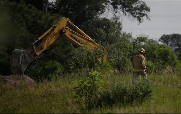 En el pozo en La Primavera se hallaron 119 bolsas con restos humanos. EL INFORMADOR/ARCHIVO