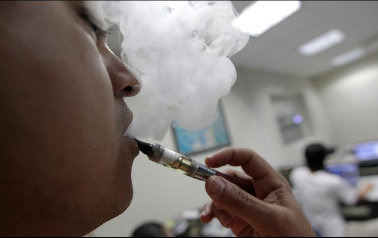 La propuesta anunciada por funcionarios de Trump sólo aplicaría a productos de vapeo con nicotina. EL INFORMADOR/ARCHIVO