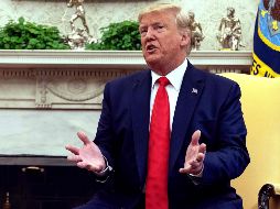 Trump advirtió, sin embargo, que no se puede permitir que Irán tenga armas nucleares. AFP/N. Kamm